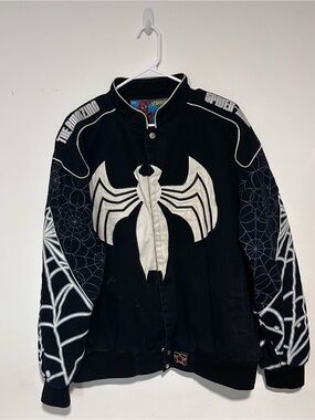Vintage Y2K JH Design Jeff Hamilton Marvel Comics Amazing Spider-Man Rare Jacket